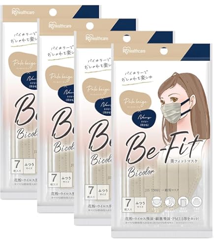 Amazon.co.jp: [アイリスオーヤマ] マスク 不織布 美フィットマスク 70